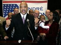 Muslim Congressman Called names by Tea Party Protesters