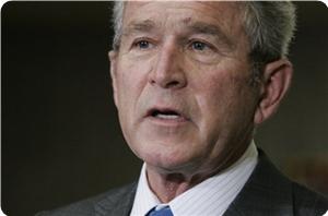Bush warns Gulf Arabs of Iran threat