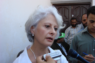 Violette Daghere in Cairo to Meet Top Gov’t Officials