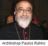 Statement on the Kidnapping of Chaldean Archbishop Paulos Faraj Rahho in Mosul