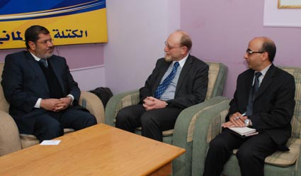 Morsi Meets With Germany's Assistant Minister for Foreign Affairs, Discuss Bilateral Relations