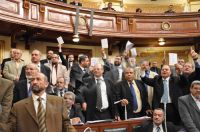 MB and independent MP's protest to unfinished sessions
