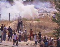 One injury, dozens of suffocation cases, six detainees in Bil’in anti-wall march