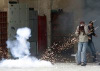 IOF troops wound 5 demonstrators in OJ including 3 foreigners