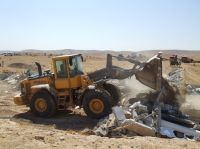 Occupation bulldozes lands in the village of Takku