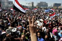 Demonstrators call for Mubarak's investigation