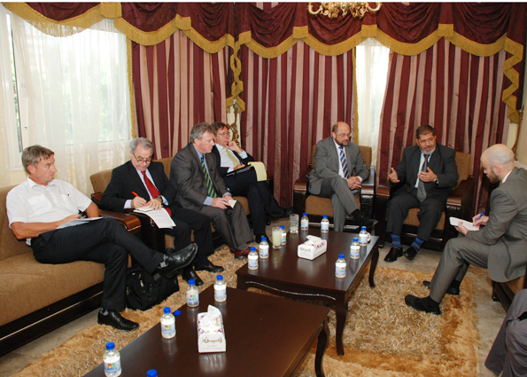 FJP Official Meets With EU Delegation