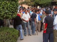 The detention of 10 Engineer Students from Helwan.