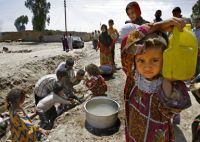 An international rally objecting to poverty and the increasing gap between the rich and poor.
