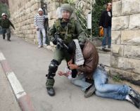 Palestinian youths clash with Israeli troops near Asbat Gate in J’lem