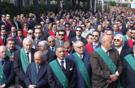 Judges: Mubarak's Speech Simply Repeated Promises