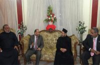 FJP Delegation Visits Church in Zeitoun Disctirict