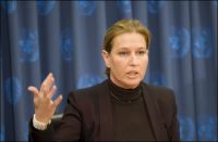 Livni: we must prevent the Goldstone report from reaching the security council