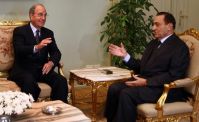President Mubarak meets with Mitchell