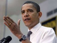 Obama Aggresses Media echoes lie Iran threatens to