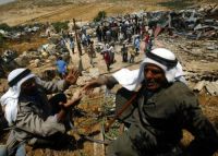 Tens of civilians hurt during weekly anti wall marches