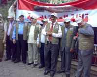 MB convoy engage in sit in demanding entry to Gaza