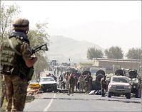 Roadside bomb kills 5 police in Afghanistan