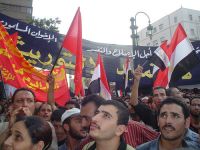 Aswan MB students hold a rally endorsing anti-prejudice