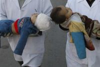 Two children die in an explosion of a bomb left by the IOF during war on Gaza