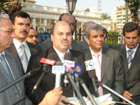 Akef Calls on MB’s Parliamentary Representatives to Take over Responsibility